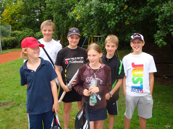 Tim, Niklas, Daniela, Kira, Lorenz, David